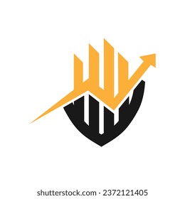 Investment logo, finance logo, financial investment logo, business logo illustration for financial company.
