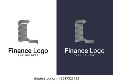 Investment logo finance logo, financial investment logo, business logo With letter L