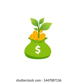 investment money vector icon illustration. stock market vector design ssymbol illustration