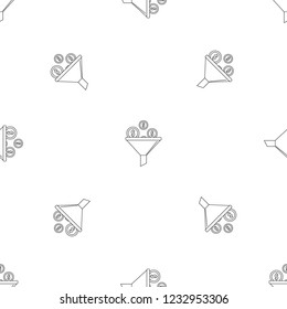 Investment pattern seamless vector repeat geometric for any web design