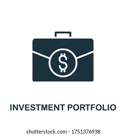 Investment Portfolio icon. Simple element from business organization collection. Creative Investment Portfolio icon for web design, templates, infographics and more