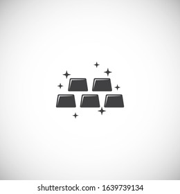 Investment related icon on background for graphic and web design. Creative illustration concept symbol for web or mobile app.