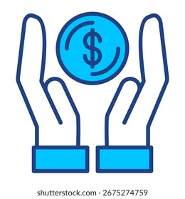 Einfache Vektorsymbol-Sammlung für Investitionen