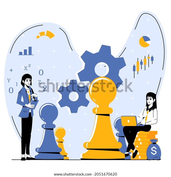 Investment Strategy Concept Illustration Return On Stock Vector Investment Strategy Concept Illustration Return On Stock Vector