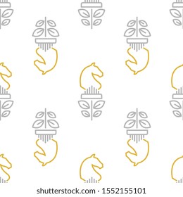 Investment strategy seamless pattern design, Repeat textile design. Fabric print.