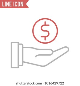Investment vector icon
