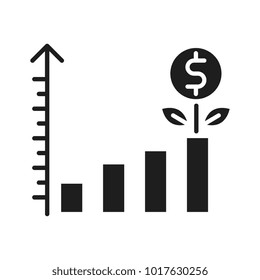 Investment vector icon