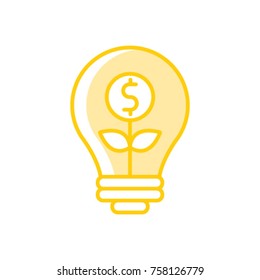 Investment vector icon