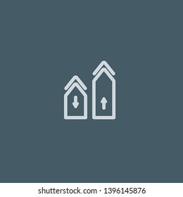 Investment vector icon. Investment concept stroke symbol design. Thin graphic elements vector illustration, outline pattern for your web site design, logo, UI. EPS 10.