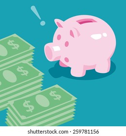 Investment. Vector illustration.