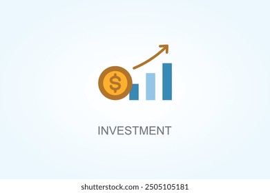 Investment Vector Or Logo Sign Symbol Illustration