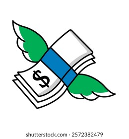 Investor Business Plans Icon - Vector Illustration for Financial Proposals and Investments