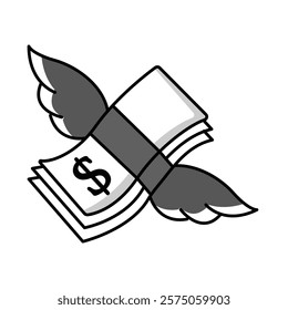 Investor Business Plans Icon - Vector Illustration for Financial Proposals and Investments