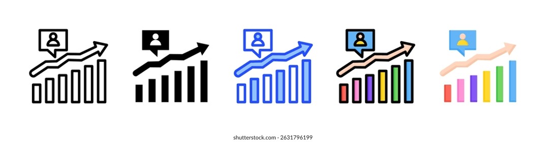 Investor Icon Collection With Multiple Styles