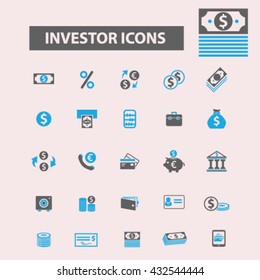 investor icons
