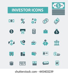 iconos de inversores