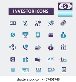 iconos de inversores