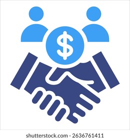 Investor Relations Icon Element For Design
