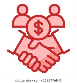 Investor Relations Icon Element For Design