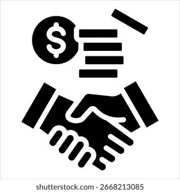 Investor Relations Icon Element For Design