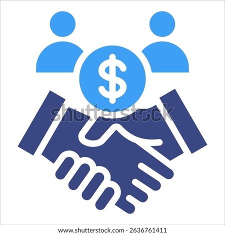 Investor Relations Icon Element For Design