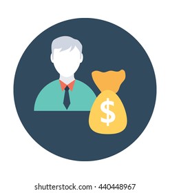 Investor Vector Icon