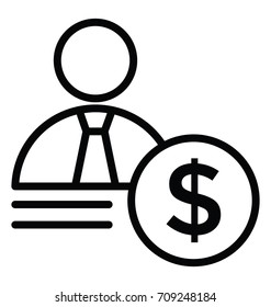 Investor Vector Icon