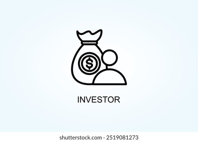 Investor Vector Or Logo Sign Symbol Illustration