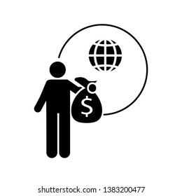 Investor, web, network icon. Element of investor man icon. Premium quality graphic design icon. Signs and symbols collection icon for websites, web design, mobile app