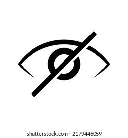Invisible icon design isolated on white background