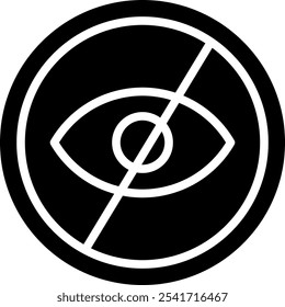 Invisible icon, Hide And show icon