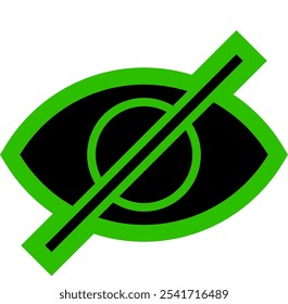 Invisible icon, Hide And show icon