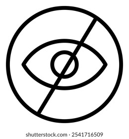 Invisible icon, Hide And show icon