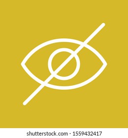 invisible icon isolated on background
