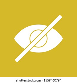 invisible icon isolated on background
