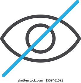 invisible icon isolated on background
