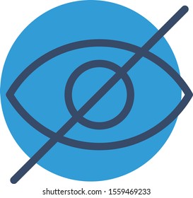 invisible icon isolated on background
