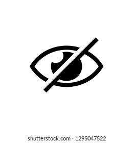 
Invisible Icon Vector Illustration Sign & Symbol. Logo Template on White Background for Graphic and Web Design.