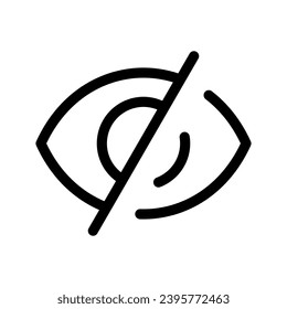 Invisible Icon Vector Symbol Design Illustration