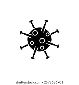 invisible viruses and bacteria icon