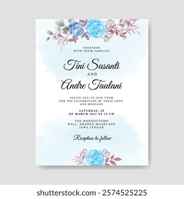 Invitation with Abstract Elegant Beautiful Card.,Illustrator and designer. Wedding Invites, save the date, Birthday Invites, Video Invites, E-Cards.