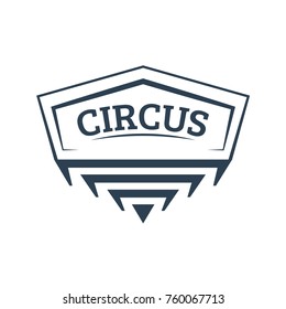 Invitation to a activity, an event, loud show, a presentation and an opening. Circus, show time. Greeting and invitation to circus performance, show performance, poster. Vector illustration isolated.
