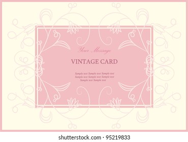 Invitation or announcement