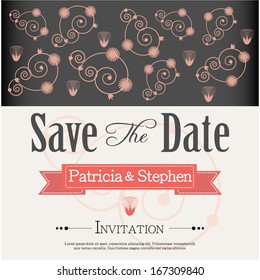invitation or announcement card