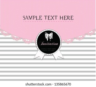 invitation,  announcement, letter
