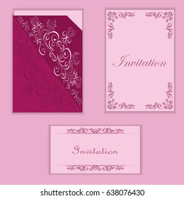 Invitation, background. Abstraction.