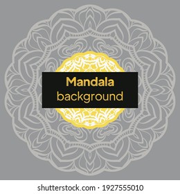 Invitation background With Beautiful ornament. Vector illustration