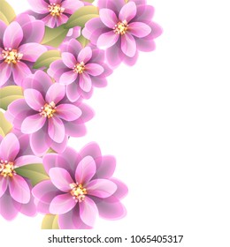 Invitation backgrounds flowers