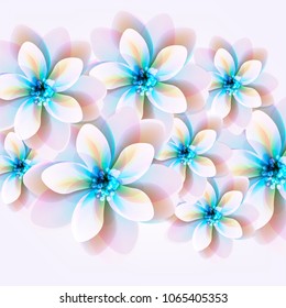 Invitation backgrounds flowers