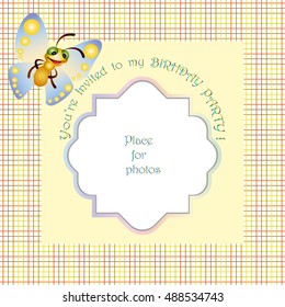 Invitation to the Birthday.
